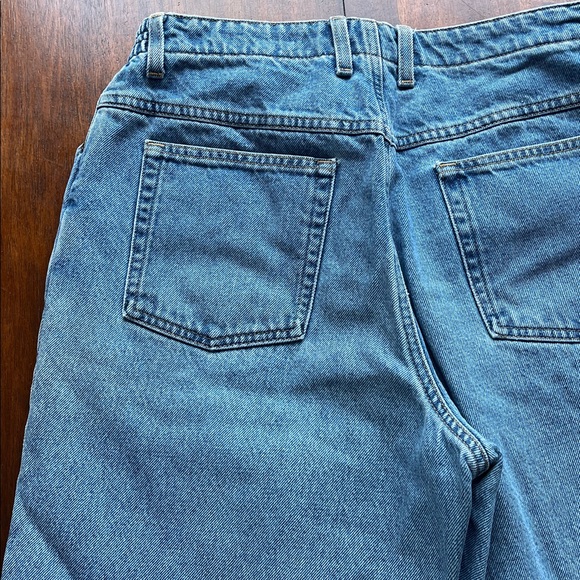 VTG LL Bean Flannel Lined Original Fit/Relaxed Jeans Size 14 - Picture 10 of 12